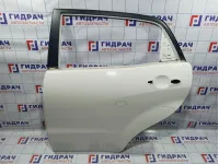 Дверь задняя левая Ssang Yong Actyon New 6301134002. Мелкие сколы ЛКП, вмятина, царапина.