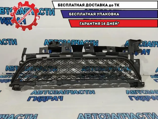 Решетка в бампер центральная Renault Sandero Stepway 2.