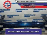 Бампер задний Toyota Land Cruiser Prado J150, 4 поколение, рестайлинг  52159-6089. Вмятина, царапины.