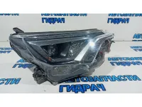 Фара правая Toyota RAV 4, XA40, 4 поколение, рестайлинг 8114542680. Дефект. Сломаны корпус и стекло.