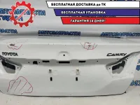 Крышка багажника Toyota Camry, XV50, 8 поколение 64401-33590. Дефекты.