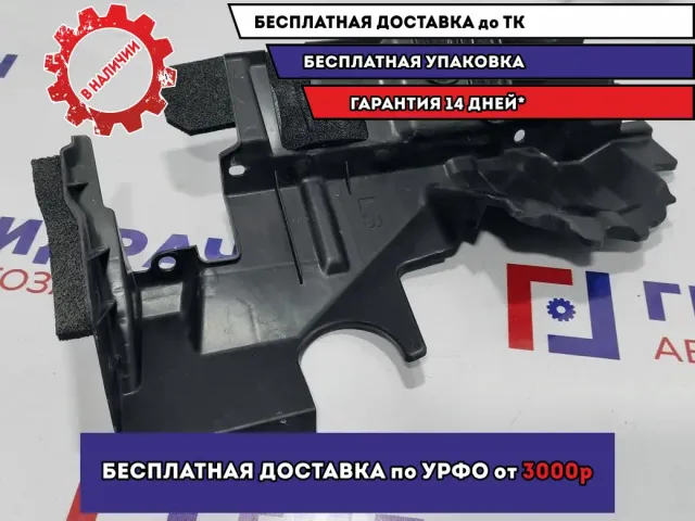 Воздуховод радиатора левый Toyota Land Cruiser J200, 11 поколение  5329460130. Новый.