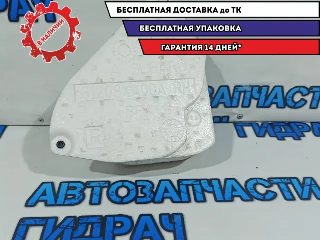 Накладка передней правой двери Subaru Tribeca 61208XA00A.