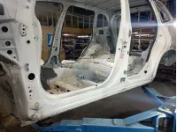 Порог со стойкой левый Subaru Forester (SK/S14)