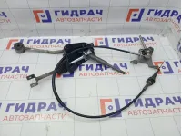 Кулиса (селектор) КПП с кулисой и тросом пониженной передачи Subaru Forester