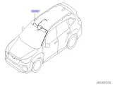 Проводка потолочная Subaru Forester 81802SJ000