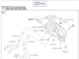 Воздуховод отопителя (печки) Subaru Forester 72127SJ020