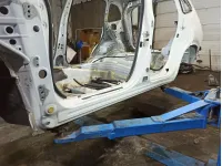 Порог со стойкой левый Subaru Forester (SK/S14)