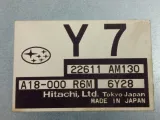 Блок управления двигателем Subaru Legacy 22611AM130