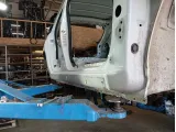 Порог со стойкой правый Subaru XV