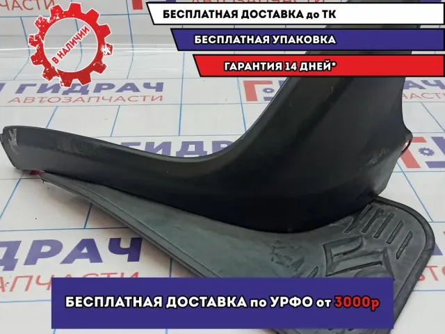 Накладка заднего бампера левая Suzuki SX4 71880-80J00-5PK. Царапины, сломаны крепления.