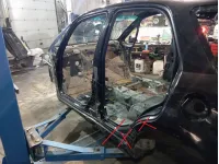 Порог со стойкой левый Suzuki SX4 6451179J00P41