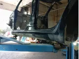 Порог со стойкой левый Suzuki Swift