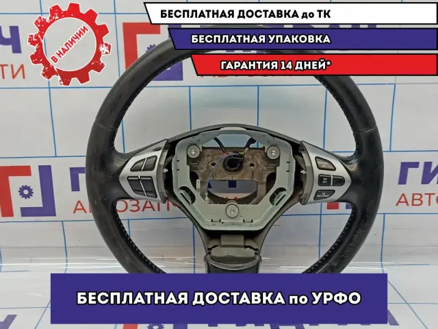 Рулевое колесо Suzuki Grand Vitara (JT) 48110-66J80-BWJ. Потертость.