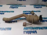 Приемная труба глушителя левая нижняя Volkswagen Touareg 2004 7L6254400RX Отличное состояние Катализатор удален.