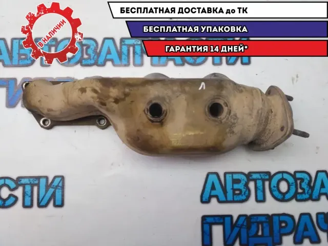 Коллектор выпускной левый Volkswagen Touareg 2004 077253033T Отличное состояние