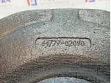 Пол багажника Toyota Auris (E150) 64777-02090. На запасное колесо.
