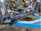 Порог со стойкой левый Toyota Auris (E150) . Дефект.