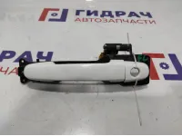 Ручка двери наружная передняя левая Toyota Auris (E150) 69211-0D901. Потертость.
