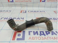 Патрубок радиатора верхний Toyota Auris (E150) 16573-0D010. К радиатору.