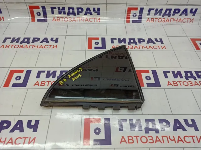 Стекло двери задней правой (форточка) Toyota Avensis (T250) 68123-05050