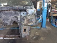 Лонжерон передний левый Toyota Avensis