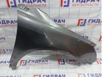 Крыло переднее правое Toyota Avensis (T250) 53811-05040. Вмятина, скол ЛКП.