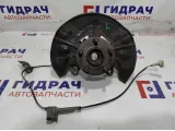 Кулак поворотный передний левый Toyota Avensis (T250) 43212-05052. С датчиком ABS.