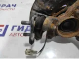 Кулак поворотный передний левый Toyota Avensis (T250) 43212-05052. С датчиком ABS.