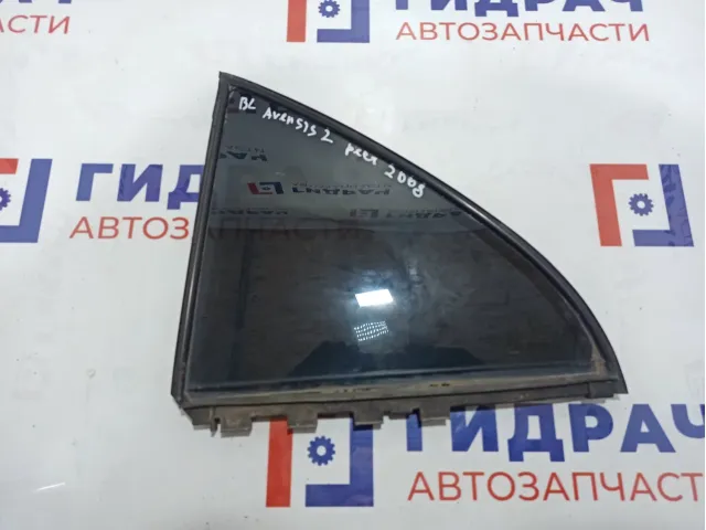 Стекло двери задней левой (форточка) Toyota Avensis (T250) 6812405050.