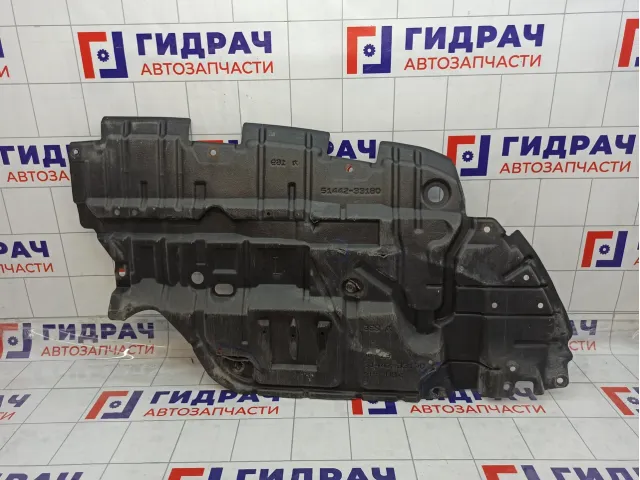 Пыльник двигателя левый Toyota Camry (XV55) 5144233180