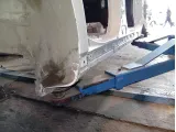 Порог со стойкой правый Toyota Camry (XV70) 6130333100