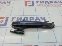 Ручка двери наружная левая Toyota Camry (XV40) 69211-28070-C1. Задняя. Царапины.