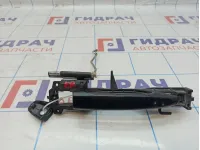 Ручка двери наружная правая Toyota Camry (XV40) 69211-28070-C1. Передняя. Царапины, сломано крепление.