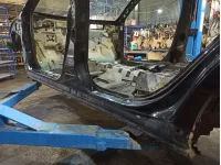 Порог со стойкой левый Toyota Camry (XV40) .
