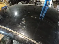 Крыша Toyota Camry (XV40) . Сколы.