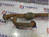 Приемная труба глушителя Toyota Camry (XV40) 17410-31540. Дефекты.Без катализатора.
