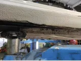 Порог со стойкой левый Toyota Corolla (E180) 61312-02270. Дефект.Ремонтировался.