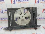 Вентилятор радиатора Toyota Corolla (E180) 16711-0D190. В сборе. Дефект.
