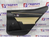 Обшивка двери задней правой Toyota Corolla (E180) 6763002R50. Перетянута в светлый.