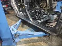 Порог со стойкой правый Toyota Corolla E18 6131102280.