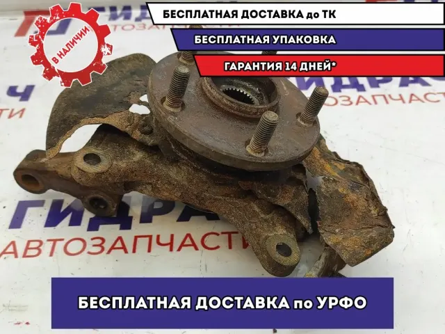Кулак поворотный передний левый Toyota Estima 2 43212-28100. В сборе.