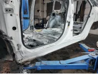 Порог со стойкой левый Toyota Highlander 2 (XU40)