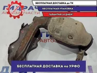 Коллектор выпускной левый Toyota Highlander 2 17150-31370. С катализатором.