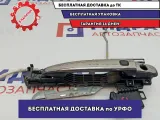 Ручка двери передней наружная левая Toyota Highlander 2 . Хром. Царапины.