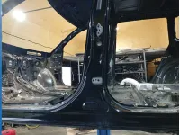 Порог со стойкой левый Toyota Highlander