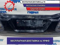 Дверь багажника нижняя Toyota Land Cruiser 100 65061-60181. Красилась. Есть шпатлевка.