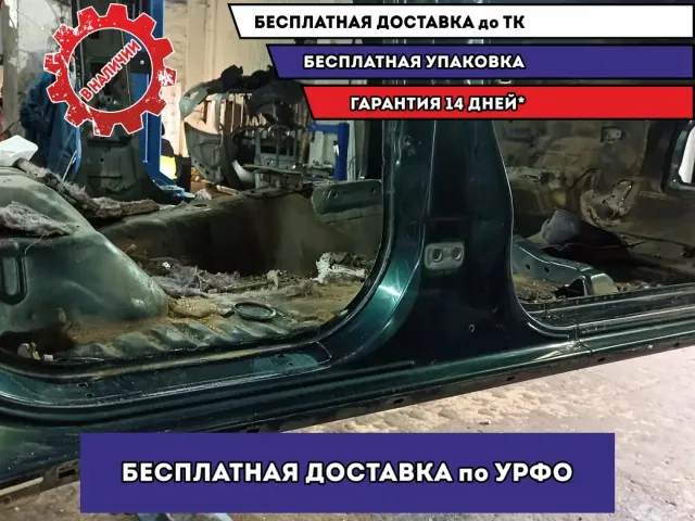 Порог со стойкой правый Toyota Land Cruiser Prado (90) .