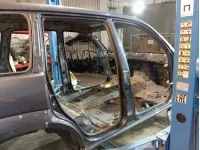 Порог со стойкой правый Toyota Land Cruiser Prado (J120)