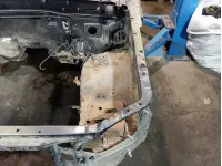 Лонжерон передний левый Toyota Land Cruiser Prado (J120)